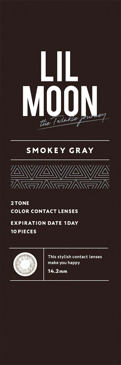LilMoon Smokey Gray (DAILY/10P) - MASHED POTATO UK | Colour Contact Lens