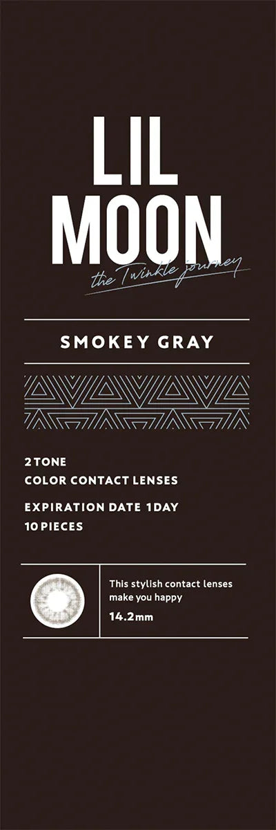 LilMoon Smokey Gray (DAILY/10P) - MASHED POTATO UK | Colour Contact Lens