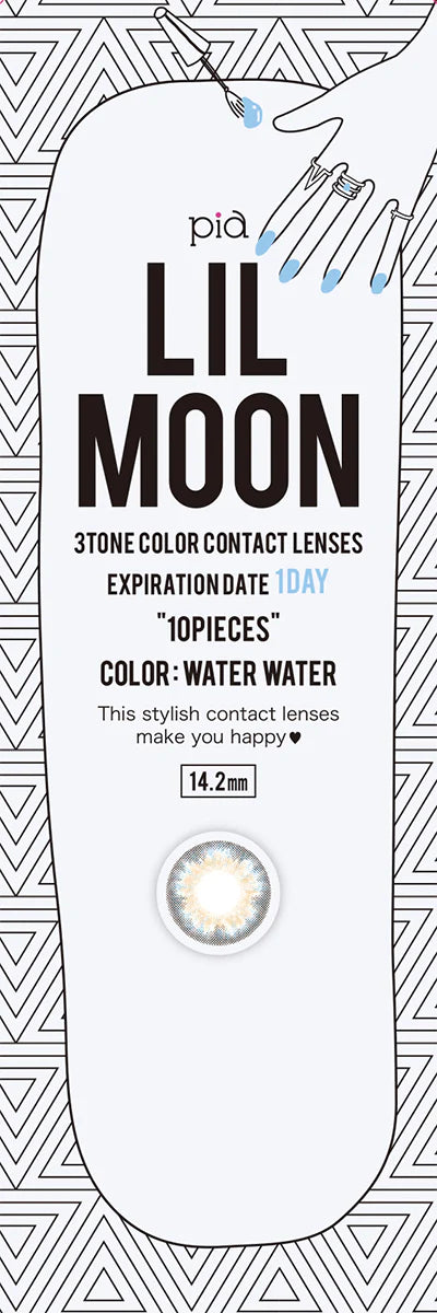 LilMoon Water Water (DAILY/10P) - MASHED POTATO UK | Colour Contact Lens