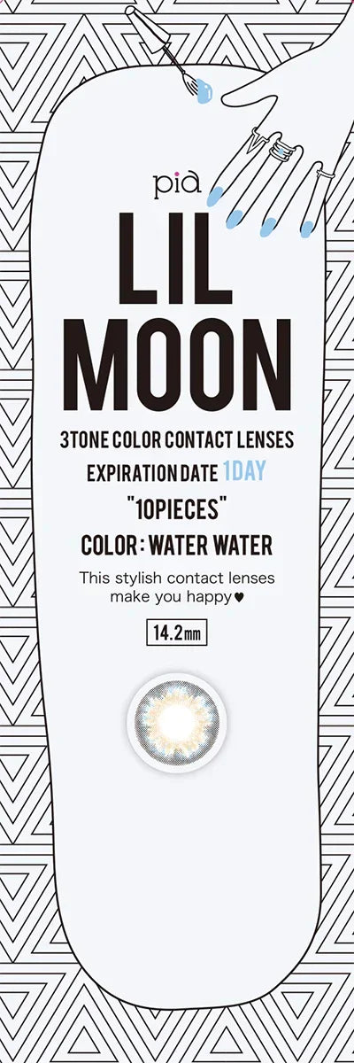 LilMoon Water Water (DAILY/10P) - MASHED POTATO UK | Colour Contact Lens