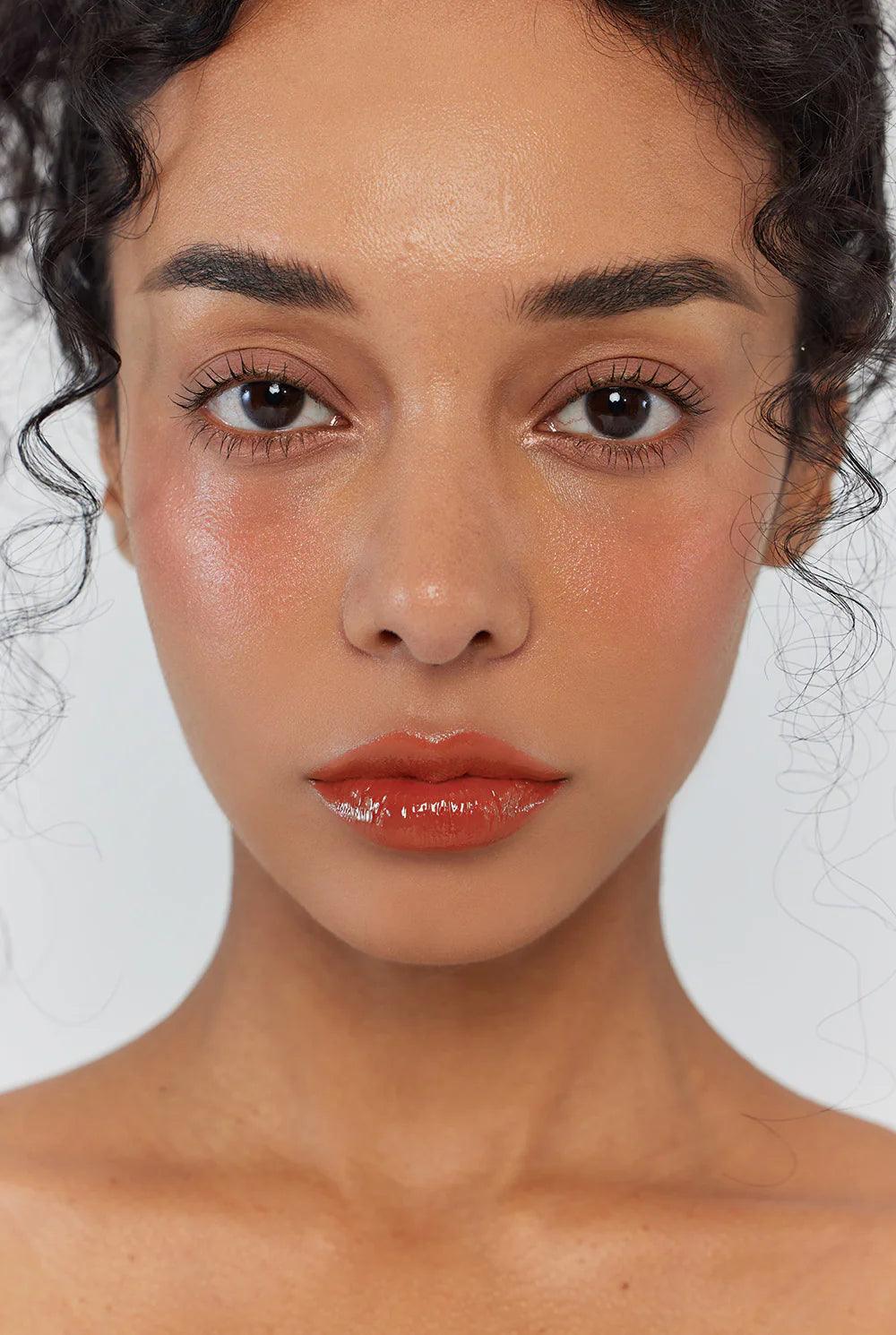 Hapa Kristin Cosmetics Gleam Glow Lip & Blush #201 Sunkissed Coral - MASHED POTATO UK | Colour Contact Lens