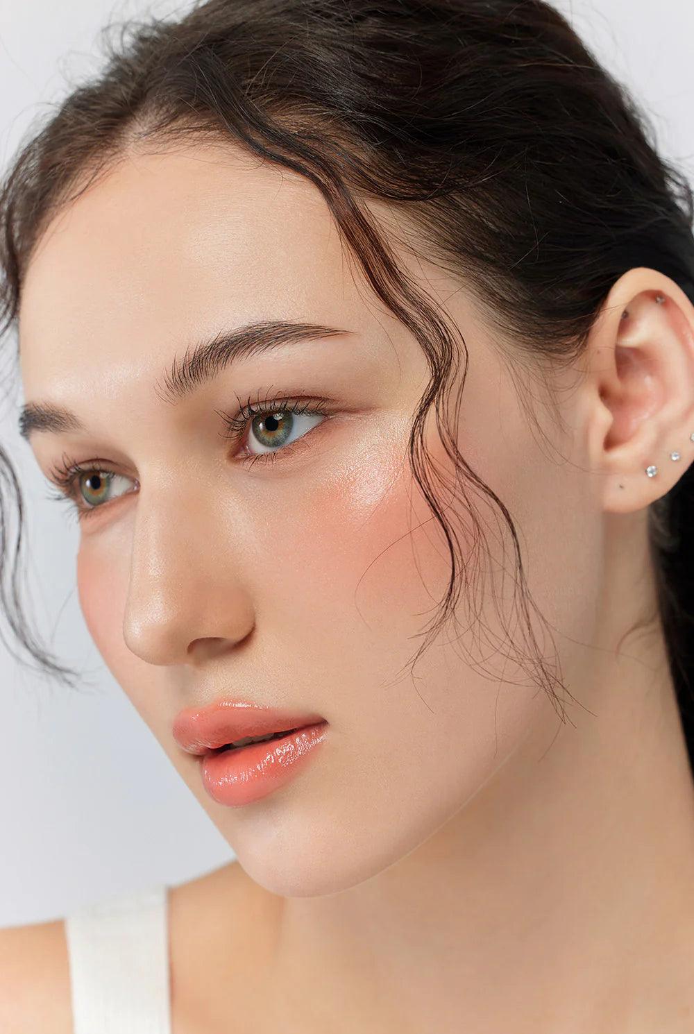 Hapa Kristin Cosmetics Gleam Glow Lip & Blush #202 Burnt Orange - MASHED POTATO UK | Colour Contact Lens