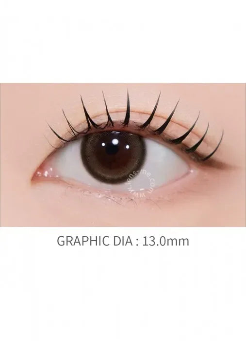 LENSME Akma Velyshe Brown (DAILY/30P)-MASHED POTATO UK | Colour Contact Lens