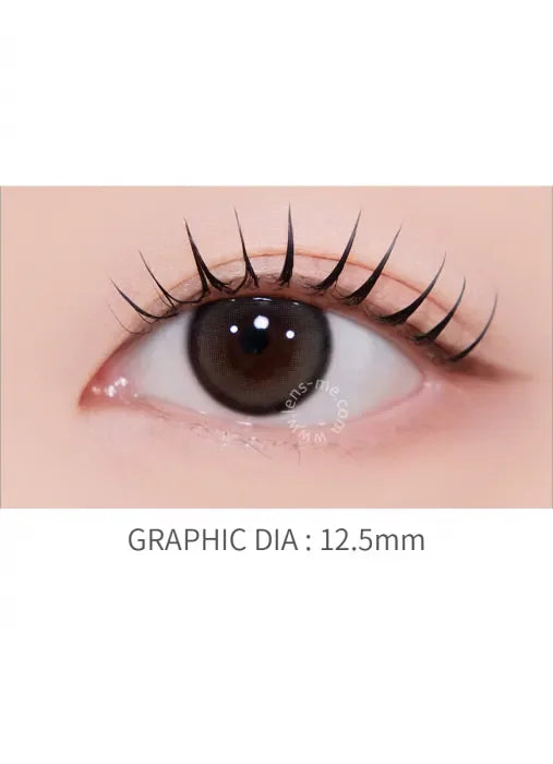 LENSME Akma Eyedew Mini Gray (DAILY/30P)-MASHED POTATO UK | Colour Contact Lens