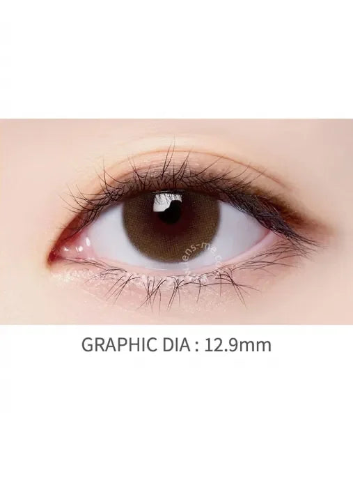 LENSME Noble Mystic Real Some Brown (DAILY/30P)-MASHED POTATO UK | Colour Contact Lens