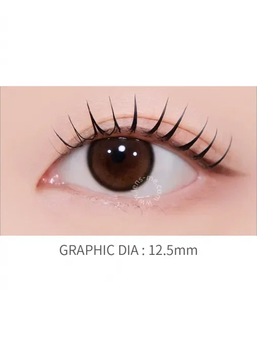LENSME Akma Eyedew Mini Brown (DAILY/30P)-MASHED POTATO UK | Colour Contact Lens