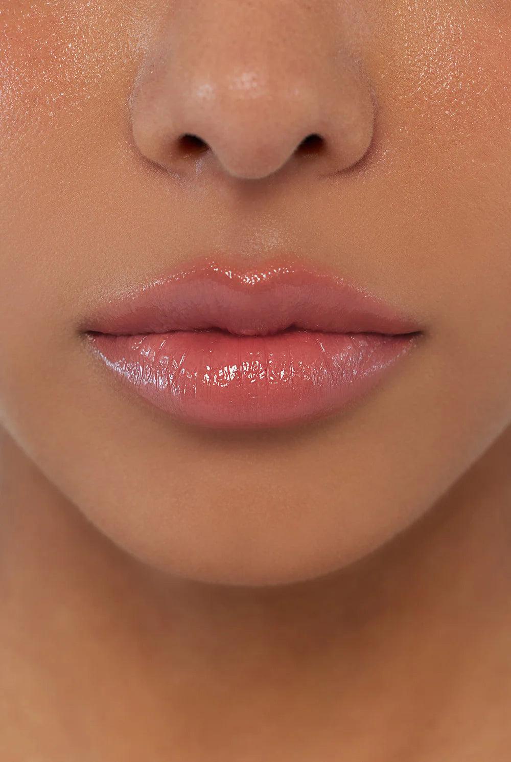 Hapa Kristin Cosmetics Gleam Glow Lip & Blush #301 Muted Rose - MASHED POTATO UK | Colour Contact Lens