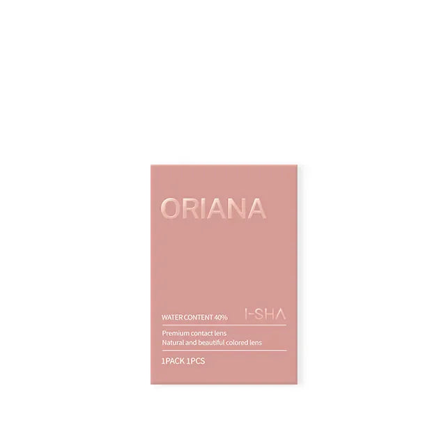 i-SHA Oriana Shade Brown (Month/1 Piece)-MASHED POTATO UK | Colour Contact Lens