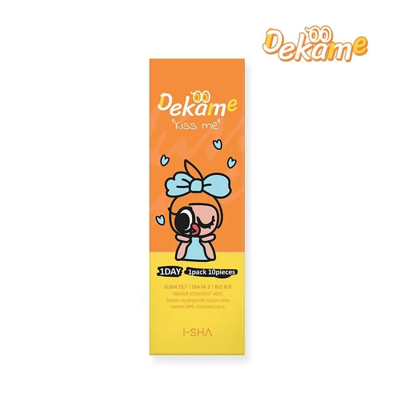 i-SHA Dekame Kiss Me Cloudy Ring (DAILY/10P)-MASHED POTATO UK | Colour Contact Lens