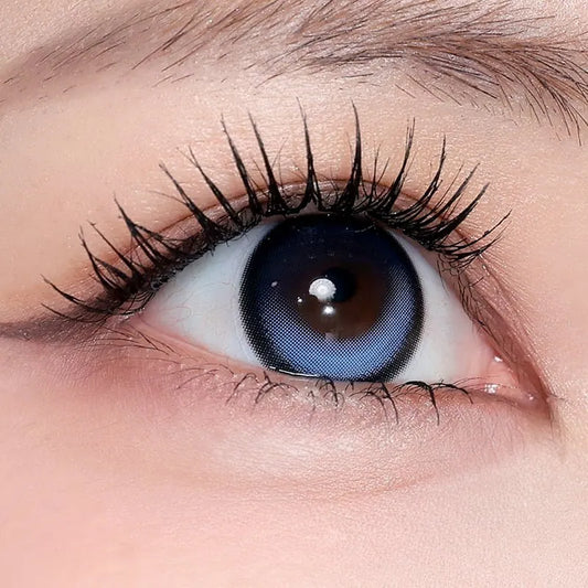 i-SHA Dekame Kiss Me Blue Pop (DAILY/10P)-MASHED POTATO UK | Colour Contact Lens