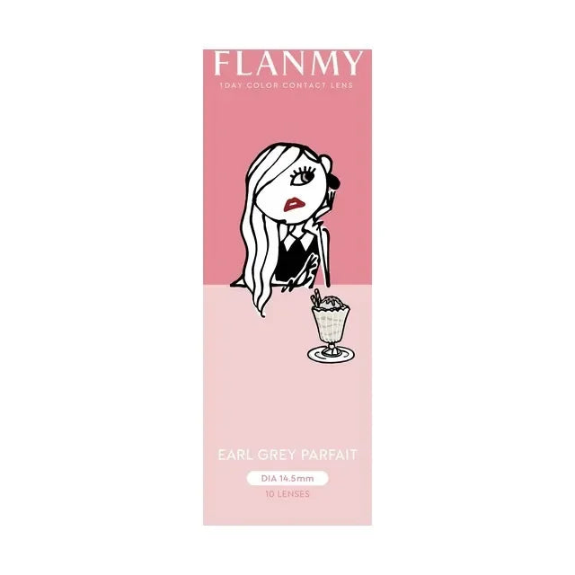 Flanmy Earl Grey Parfait (DAILY/10P)-MASHED POTATO UK | Colour Contact Lens