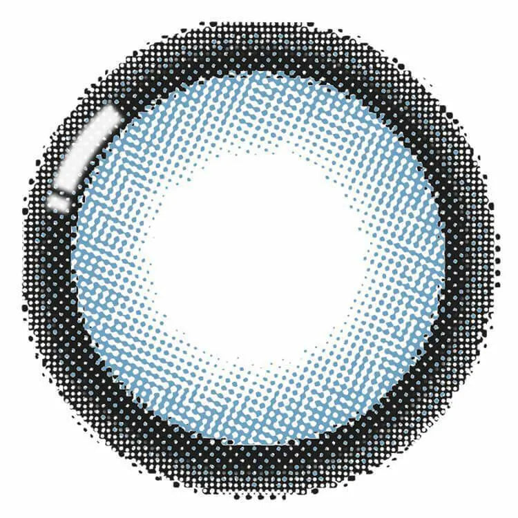 Honey Kiss Chulun Blue (DAILY/10P)-MASHED POTATO UK | Colour Contact Lens