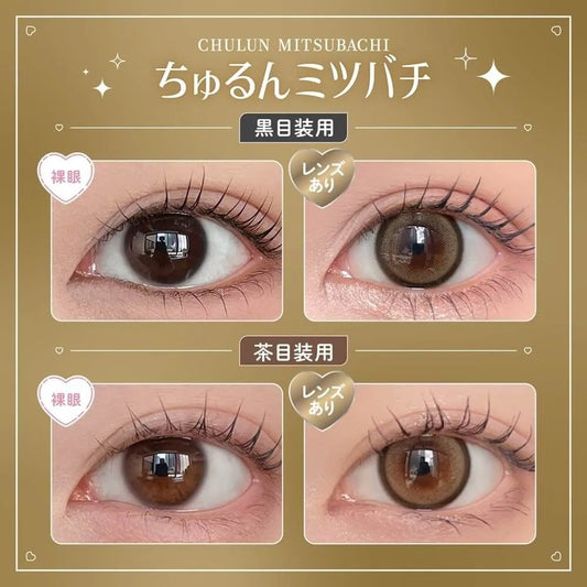 Honey Kiss Chulun Mitsubach (DAILY/10P)-MASHED POTATO UK | Colour Contact Lens