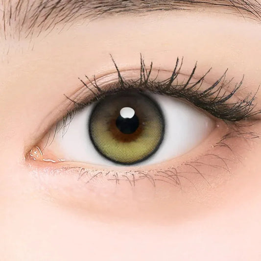 i-Girl One Pick Balance Olive Breeze (Month/1 Piece)-MASHED POTATO UK | Colour Contact Lens