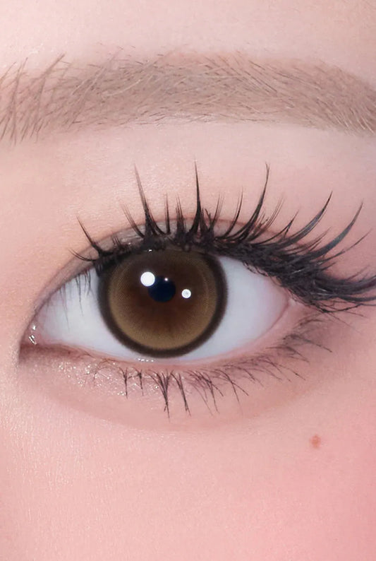 Hapa Kristin Cat-titude Tabby Brown (DAILY/10P)-MASHED POTATO UK | Colour Contact Lens