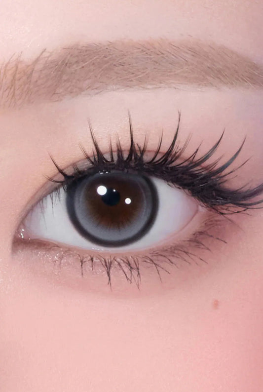 Hapa Kristin Cat-titude Sapphire Gray (DAILY/10P)-MASHED POTATO UK | Colour Contact Lens