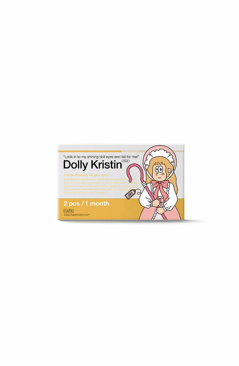 Hapa Kristin Dolly Kristin Gray (Month/2P)-MASHED POTATO UK | Colour Contact Lens