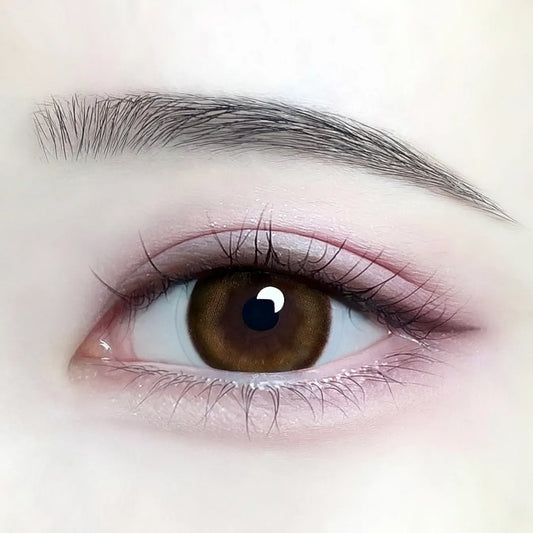 LENSME Akma Lovable Choco (DAILY/30P)-MASHED POTATO UK | Colour Contact Lens