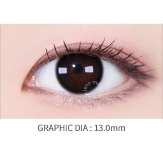 LENSME YOUS Black (DAILY/10P)-MASHED POTATO UK | Colour Contact Lens