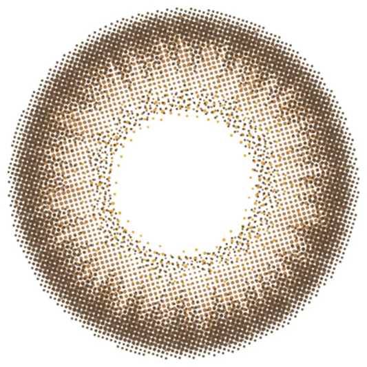 Flurry Pearl Light Brown (DAILY/10P)-MASHED POTATO UK | Colour Contact Lens