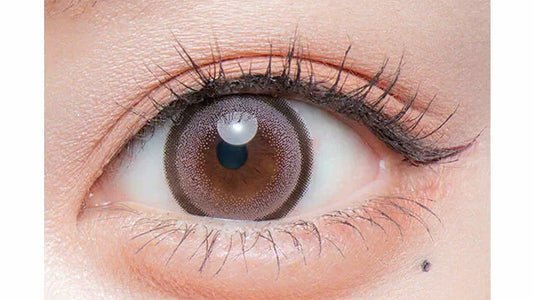 Flurry Ring Pink Brown (MONTH/3 Pieces)-MASHED POTATO UK | Colour Contact Lens