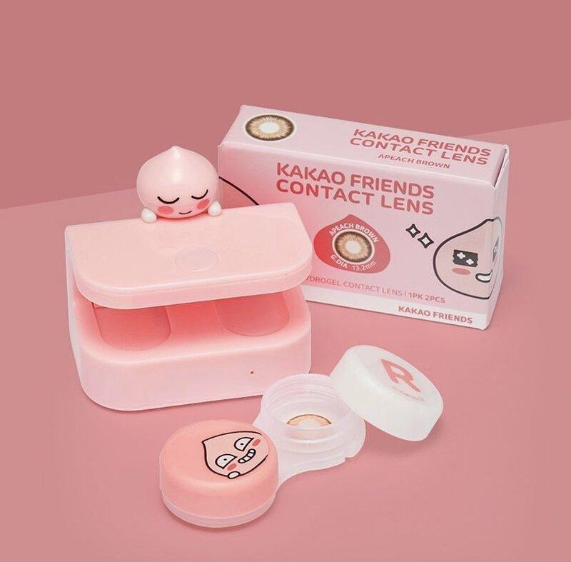 KAKAO FRIENDS Contact Lenses Vibrating Washing Machine Cleaner - MASHED POTATO UK | Colour Contact Lens