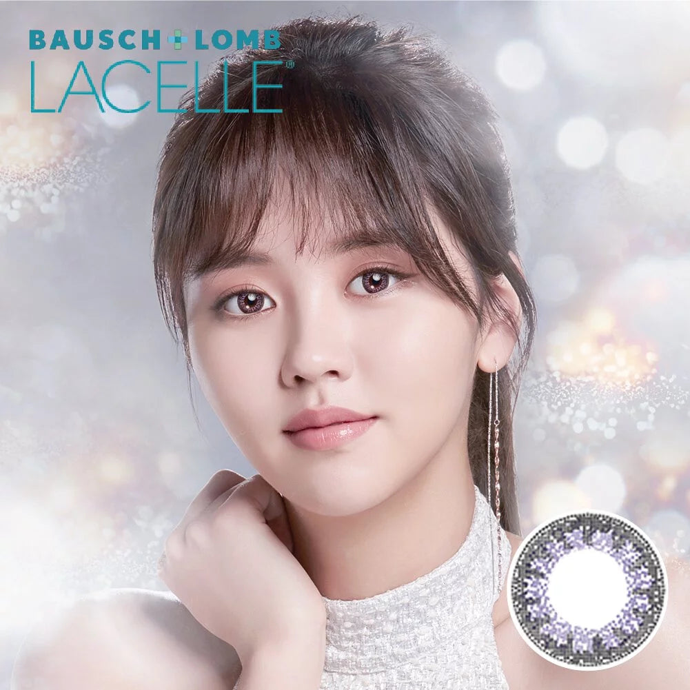 Bausch & Lomb Lacelle Jubilee Violet (DAILY/30P) - MASHED POTATO UK | Colour Contact Lens
