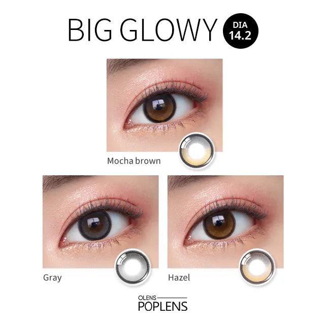 OLENS Big Glowy Gray (MONTH/2P) - MASHED POTATO UK | Colour Contact Lens