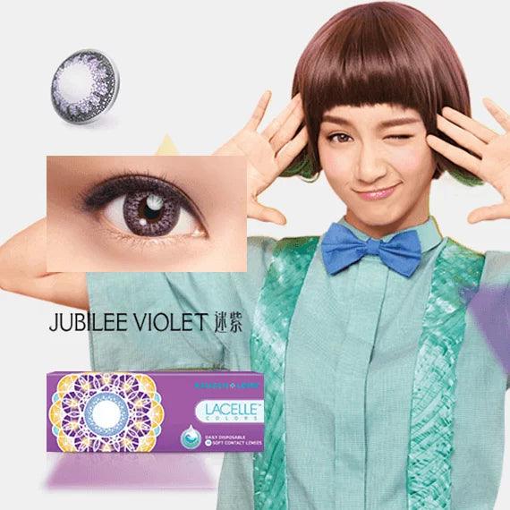 Bausch & Lomb Lacelle Jubilee Violet (DAILY/30P) - MASHED POTATO UK | Colour Contact Lens