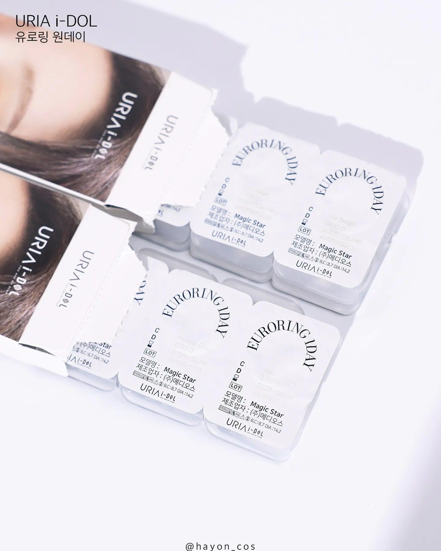 iDOL Euroring Mel Brown (DAILY/10P) - MASHED POTATO UK | Colour Contact Lens