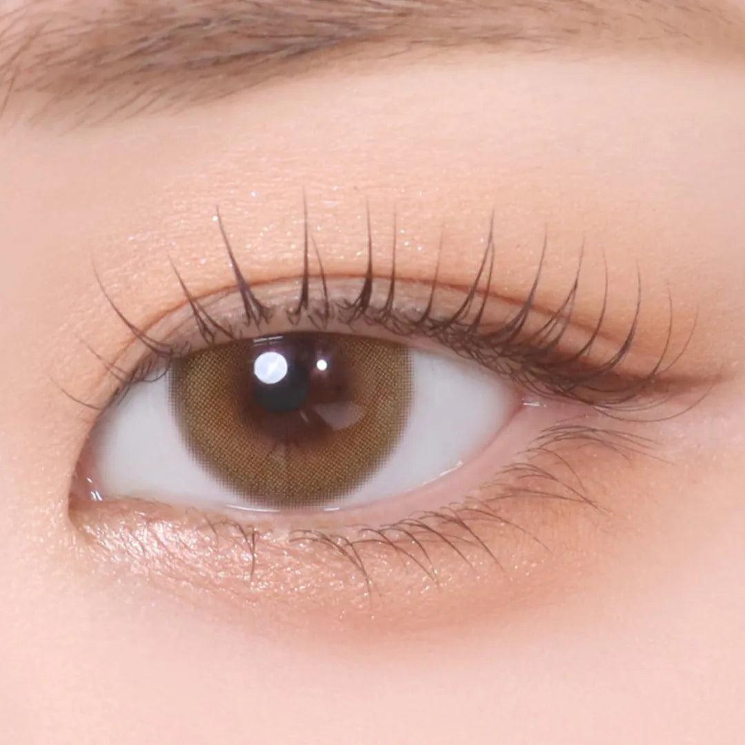 OLENS X NewJeans Ending Brown (DAILY/20P) - MASHED POTATO UK | Colour Contact Lens