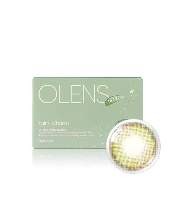 OLENS Fairy Charm Olive (MONTH/2P) - MASHED POTATO UK | Colour Contact Lens