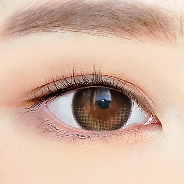 iDOL i-SHA Feeling Brown (YEAR/1 Piece) - MASHED POTATO UK | Colour Contact Lens