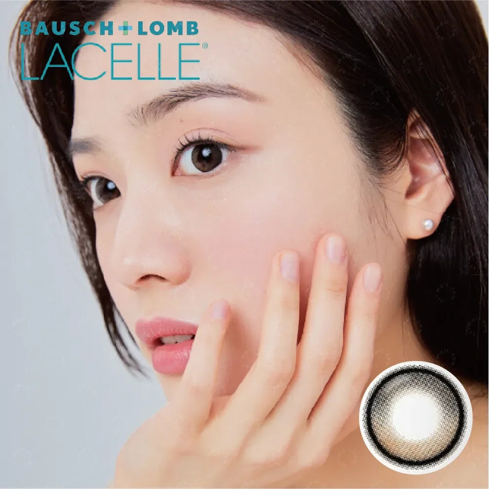 Bausch & Lomb Lacelle Iconic Aurora Black (DAILY/30P) - MASHED POTATO UK | Colour Contact Lens