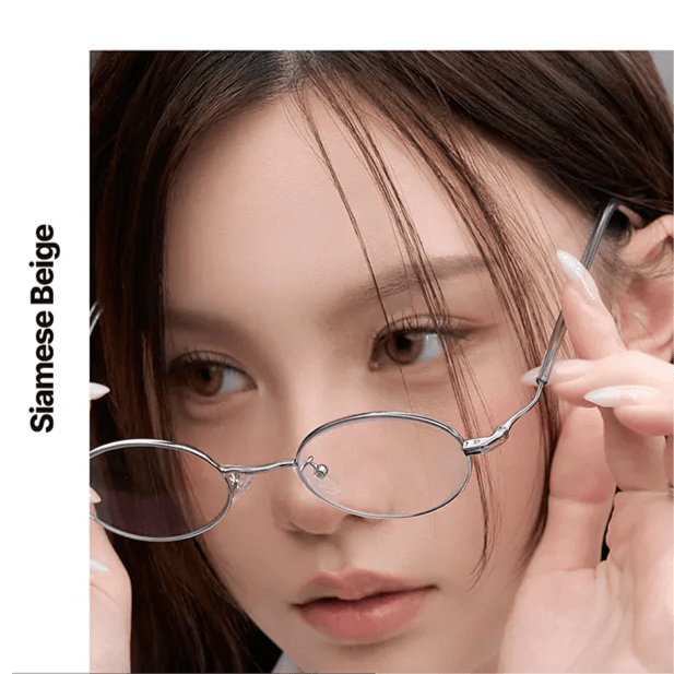 iDOL Bad Cat Siamese Beige (YEAR/1 Piece) - MASHED POTATO UK | Colour Contact Lens