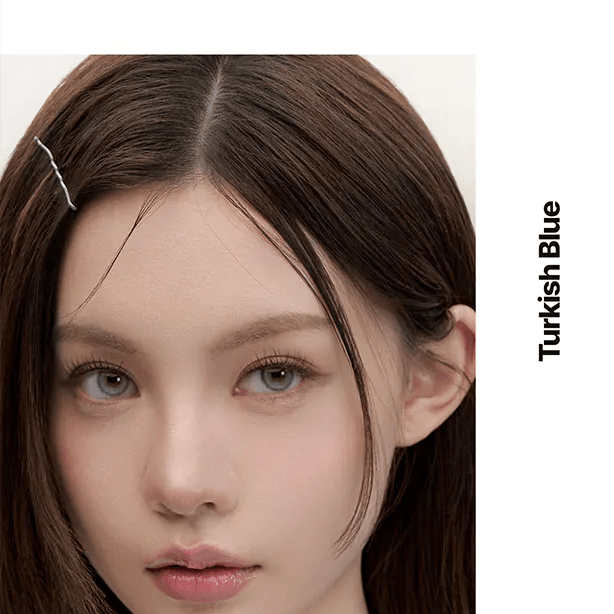 iDOL Bad Cat Turkish Blue (YEAR/1 Piece) - MASHED POTATO UK | Colour Contact Lens