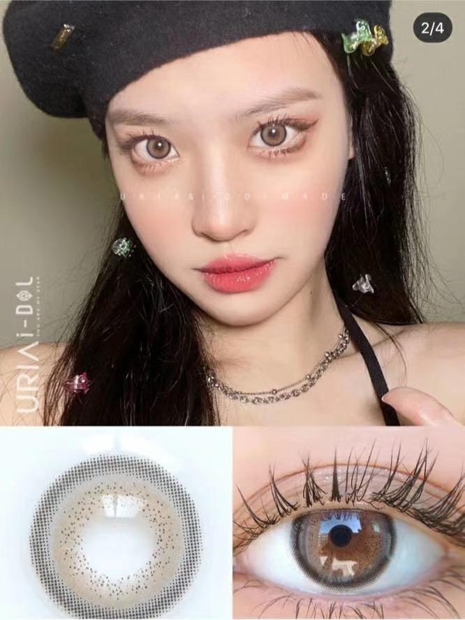 iDOL URIA MADE Mood Brown (YEAR/1 Piece) - MASHED POTATO UK | Colour Contact Lens