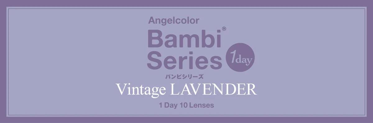 Angelcolor Bambi Series Vintage Lavender (DAILY/10P) - MASHED POTATO UK | Colour Contact Lens