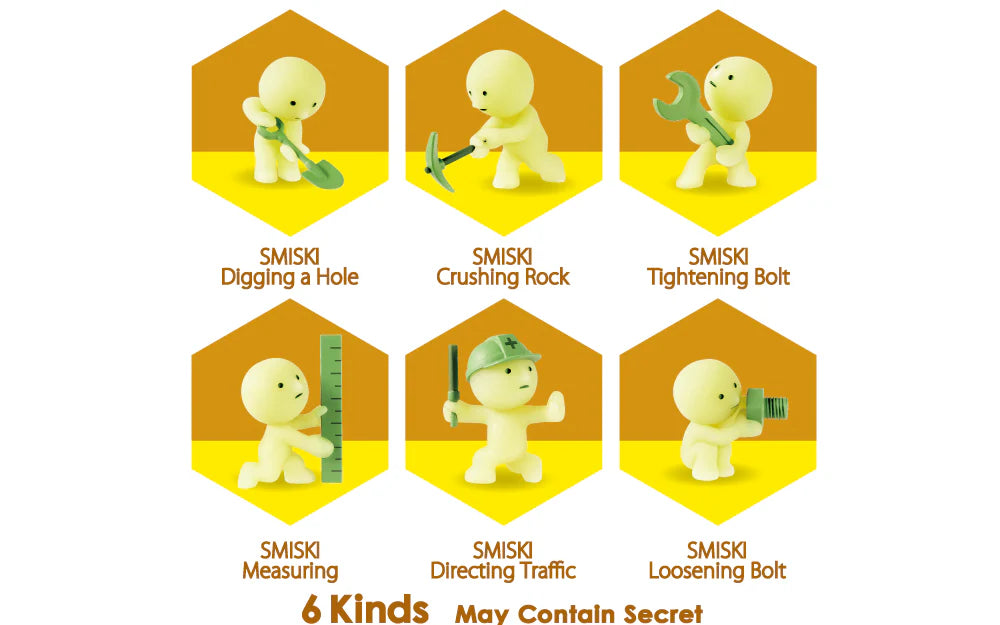 << NEW >> SMISKI Construction Series (One Box - Random Blind Box)-MASHED POTATO UK | Colour Contact Lens
