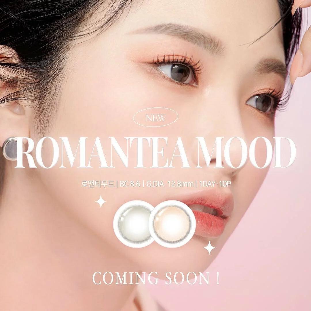 LensTown Romantea Mood Gray (DAILY/10P) - MASHED POTATO UK | Colour Contact Lens