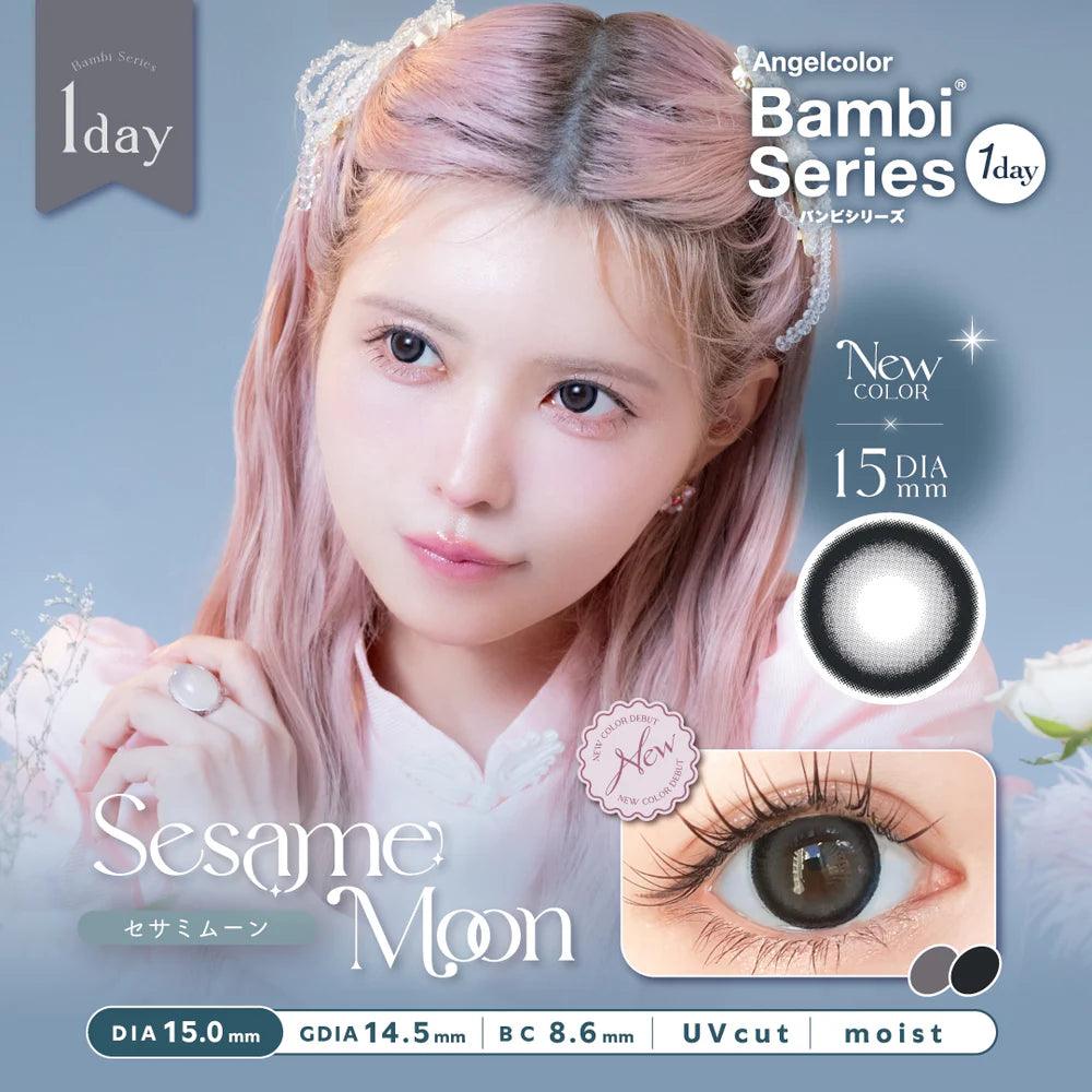 Angelcolor Bambi Series Sesame Moon (DAILY/10P) - MASHED POTATO UK | Colour Contact Lens