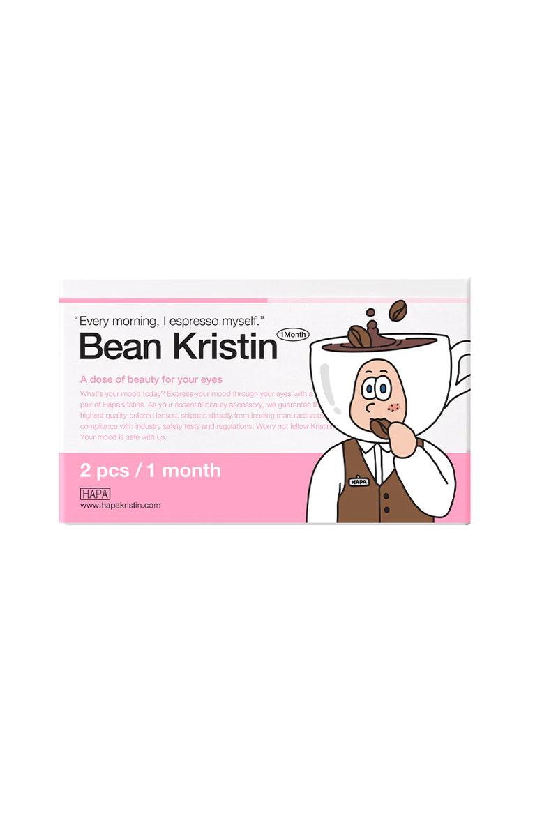 Hapa Kristin Bean Kristin Short Brown (Month/2P) - MASHED POTATO UK | Colour Contact Lens