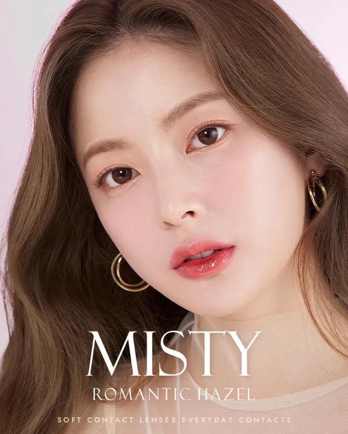 OLENS Misty Romantic Hazel (DAILY/20P) - MASHED POTATO UK | Colour Contact Lens