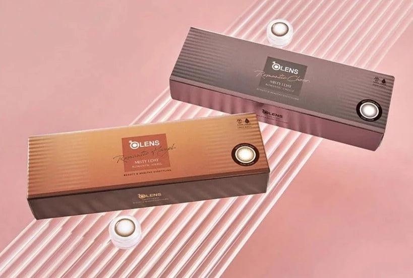 OLENS Misty Romantic Choco (DAILY/20P) - MASHED POTATO UK | Colour Contact Lens