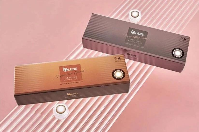 OLENS Misty Romantic Hazel (DAILY/20P) - MASHED POTATO UK | Colour Contact Lens