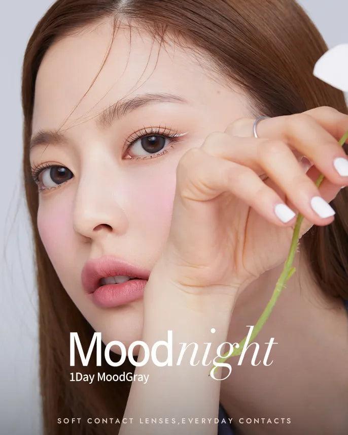 OLENS Mood Night Gray (DAILY/20P) - MASHED POTATO UK | Colour Contact Lens