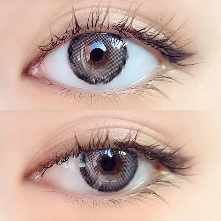 iDOL Canna Roze Charcoal (YEAR/1 Piece) - MASHED POTATO UK | Colour Contact Lens