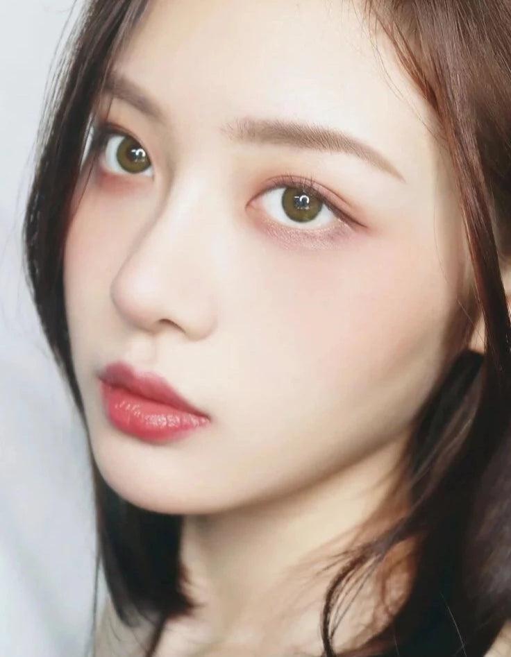 iDOL Canna Roze Olive (YEAR/1 Piece) - MASHED POTATO UK | Colour Contact Lens