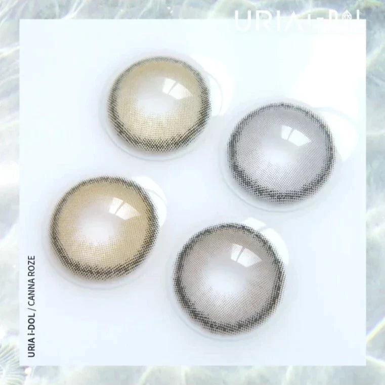 iDOL Canna Roze Nude Brown (YEAR/1 Piece) - MASHED POTATO UK | Colour Contact Lens