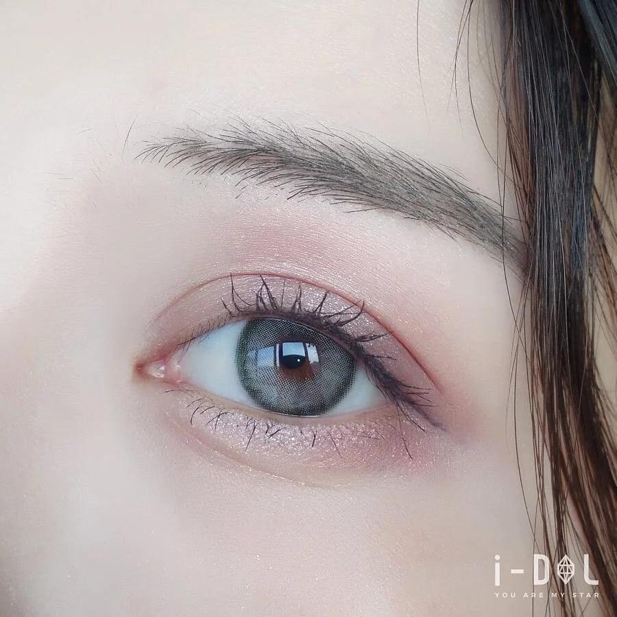 iDOL Canna Roze Charcoal (YEAR/1 Piece) - MASHED POTATO UK | Colour Contact Lens
